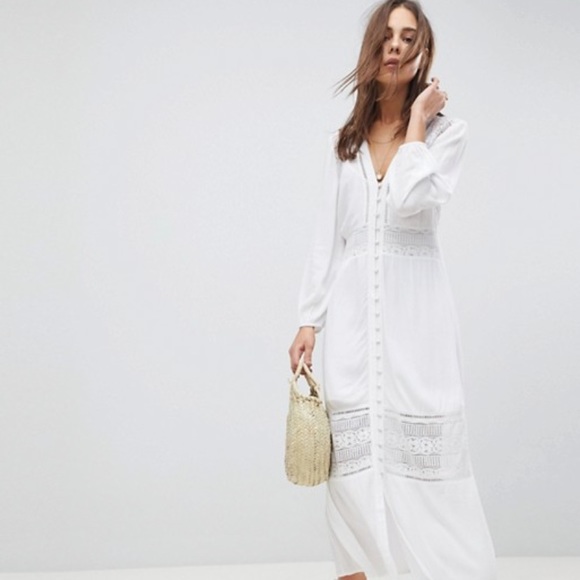 peasant dress asos